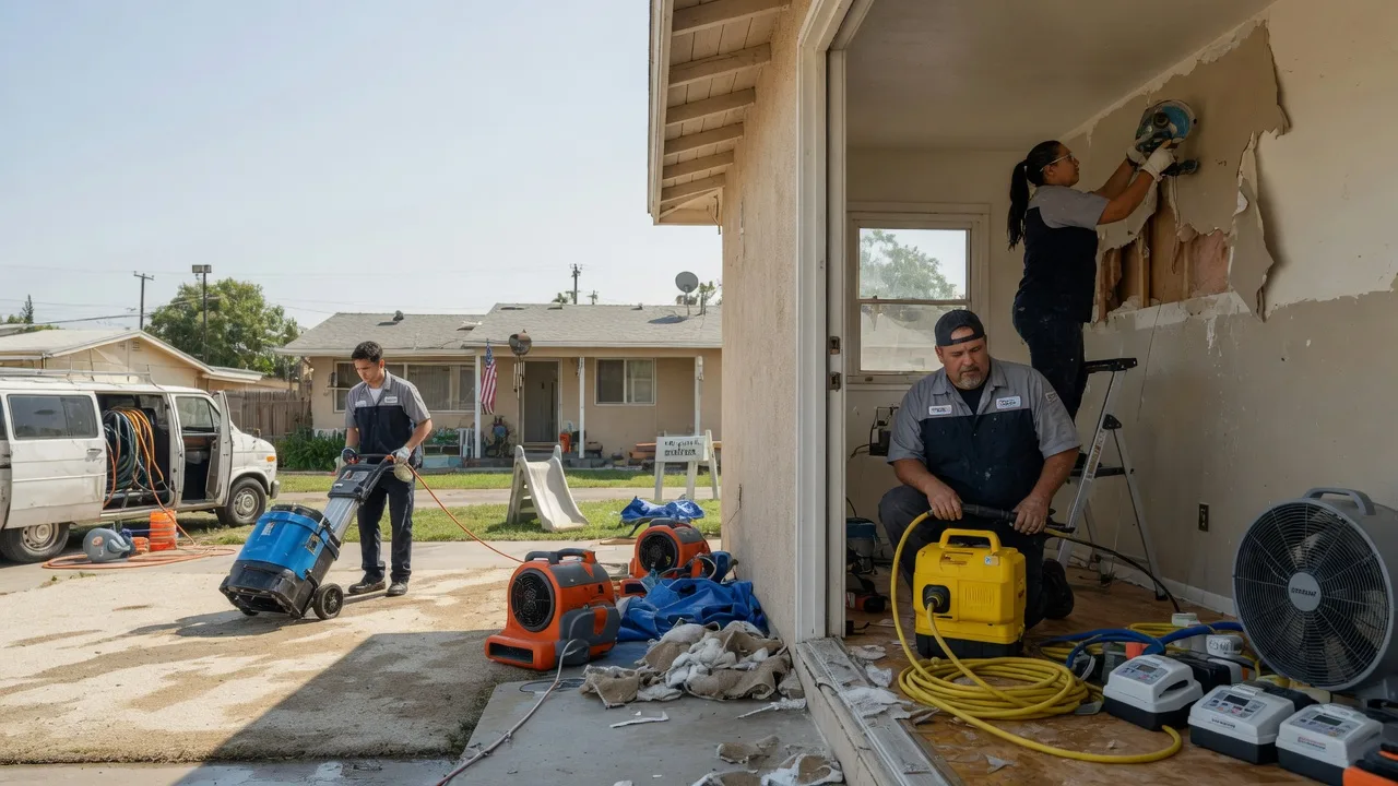 Water Damage Restoration in Hampton, IL near me